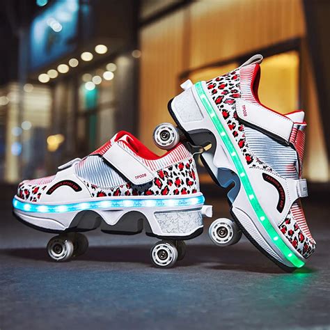 fake korean roller skate shoes|deformation roller skates.